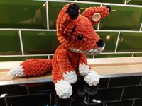 Amigurumi - Häkeltier - Chenille - Fuchs Sachsen-Anhalt - Dessau-Roßlau Vorschau