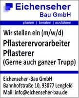 Wir suchen Pflasterervorarbeiter (m/w/d) Bayern - Bad Abbach Vorschau