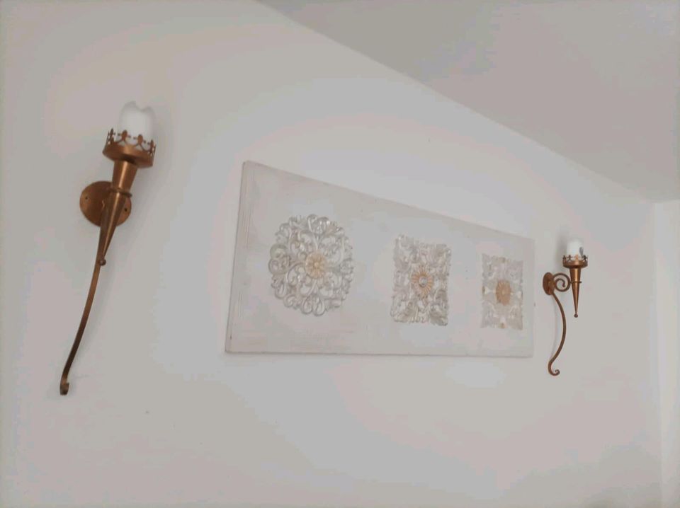 4 Wandbilder und 2 Kerzenhalter in Düren