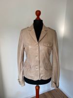 Damen Leder Jacke beige Esprit Gr. 38 Top Zustand Düsseldorf - Pempelfort Vorschau