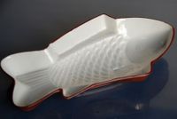 Keramik Puddingform Kuchenform Fisch braun weiß SARREGUEMINES Niedersachsen - Dinklage Vorschau