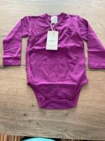 uni Wickelbody langarm Aubergine 80 Babauba neu Hessen - Brombachtal Vorschau