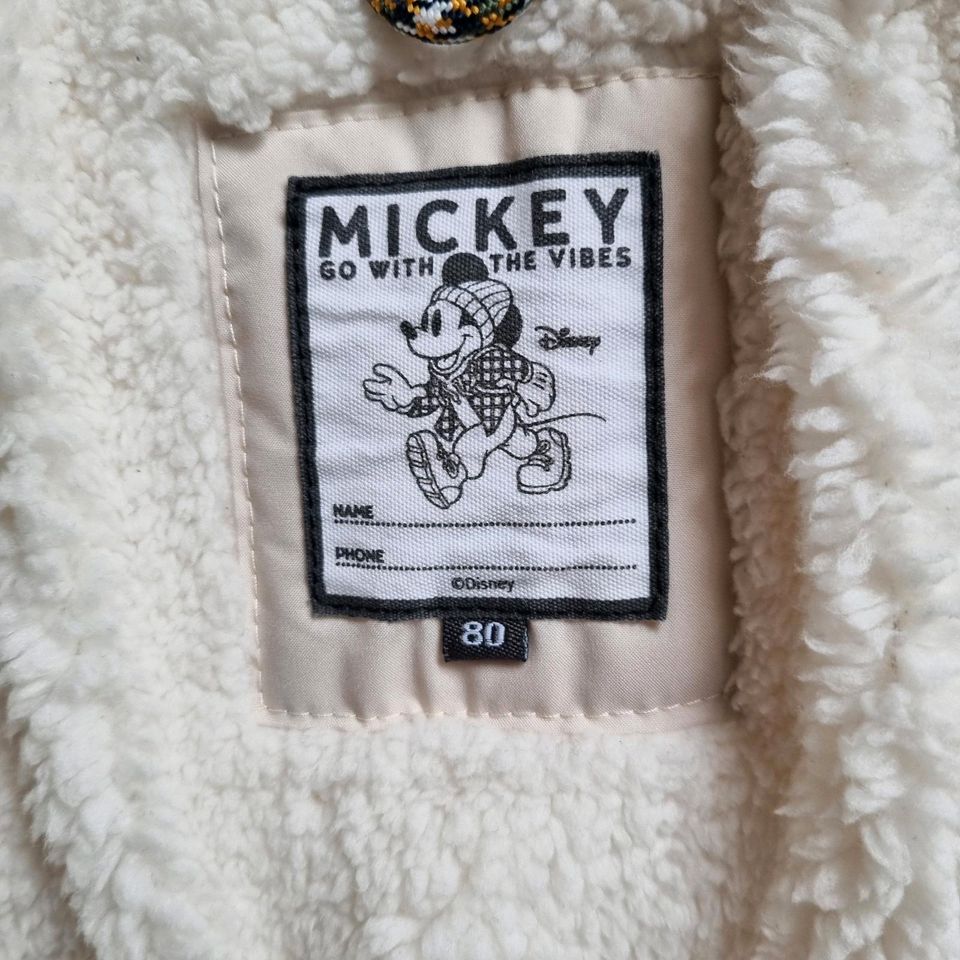 Micky Mouse Winterjacke Gr. 80 in München