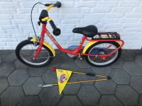 Puky Fahrrad, 16 Zoll, mit Fahne, mit Reparaturbedarf Nordrhein-Westfalen - Versmold Vorschau