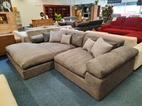 Big Sofa, Flachgewebe, Silbergrau statt 799 € Sachsen - Glauchau Vorschau