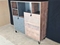 Highboard Anrichte Regal in Eiche Montana Dunkel / Anthrazit Nordrhein-Westfalen - Steinheim Vorschau