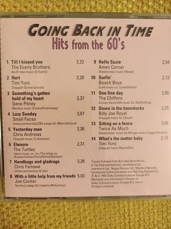 HITS FROM THE 50's-60's-70's - 10CDs CD Album in München