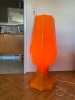 Ilka Plast 70er Jahre Stehlampe orange original Vintage Lampe Niedersachsen - Soltau Vorschau