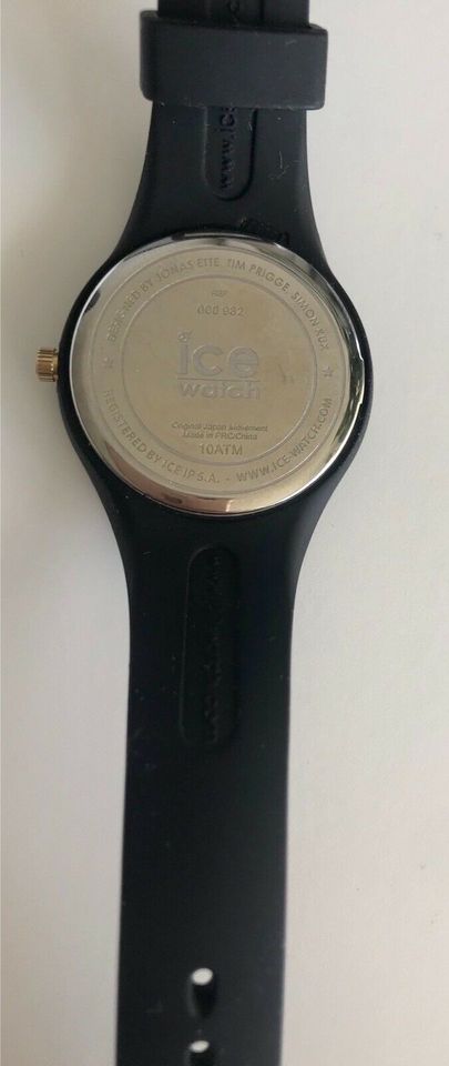 Ice-Watch glam - schwarz - Gold Silikonarmband in Trogen