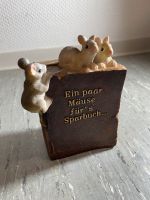 Spardose „Ein paar Mäuse fürs Sparbuch“ Thüringen - Oberdorla Vorschau