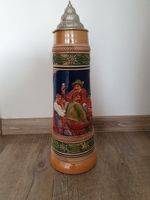 Bierkrug Gerz mit Zinndeckel 40 cm Bayern - Ainring Vorschau