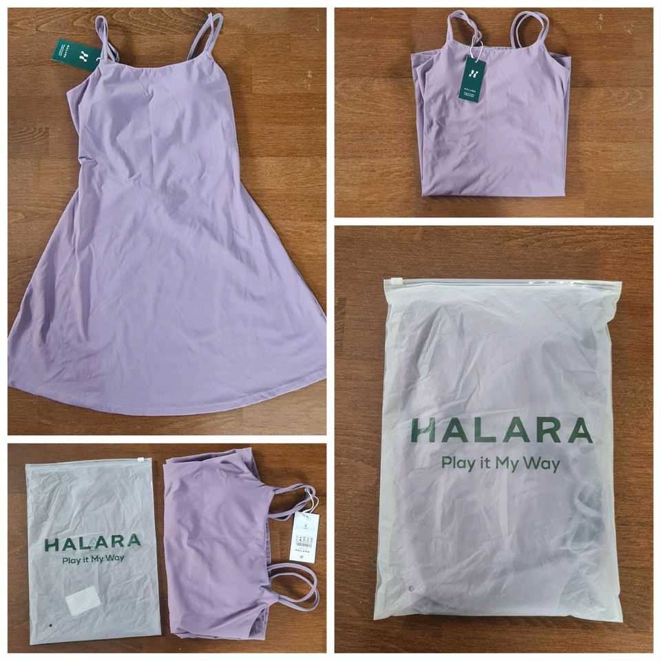 Halara Freizeitkleid, rückenfrei, flieder/lila, Sport, M, active in Duisburg