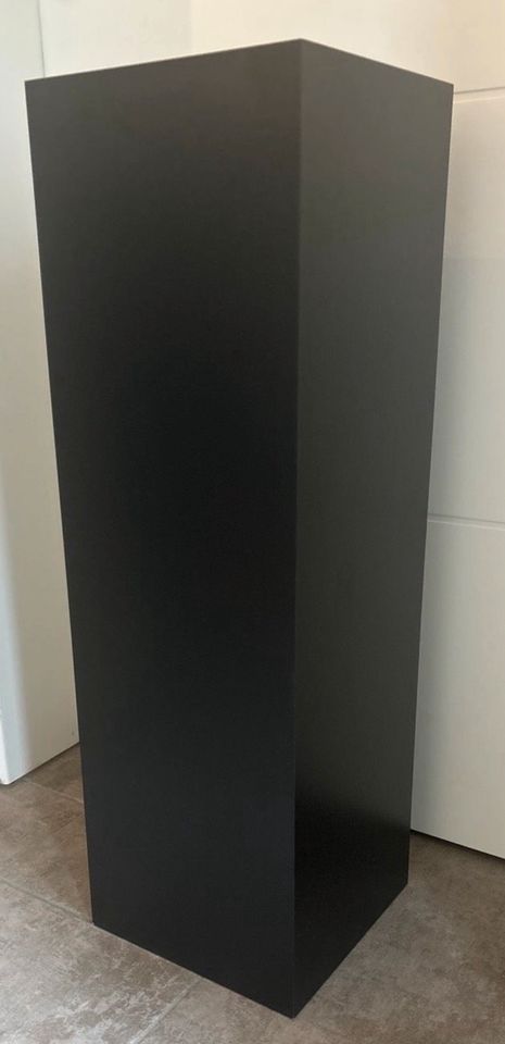 Dekosäulen / Podest, 80x25x25cm - Farbe Schwarz Matt in Hamburg