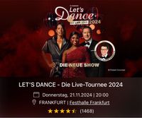 2x Let’s Dance Ticket Tour Frankfurt, GOLD, VIP-Ticket 21.11 Hessen - Darmstadt Vorschau