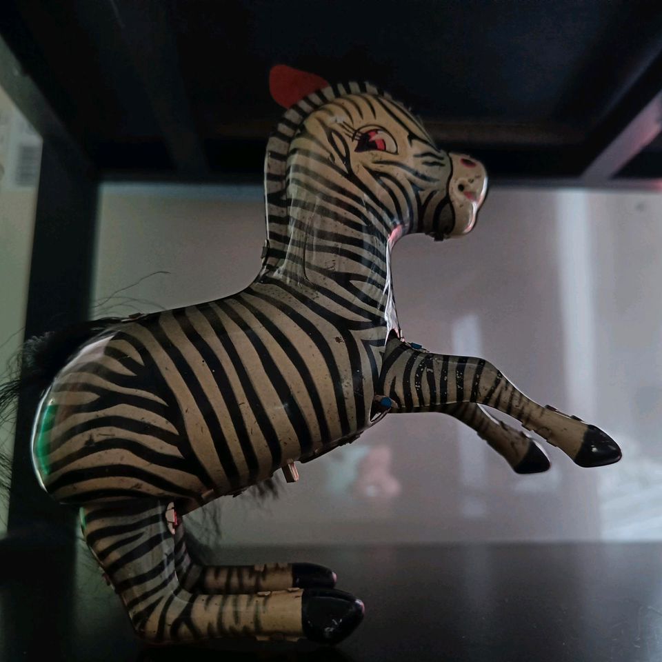 Blechspielzeug - ein tolles Zebra in Düsseldorf