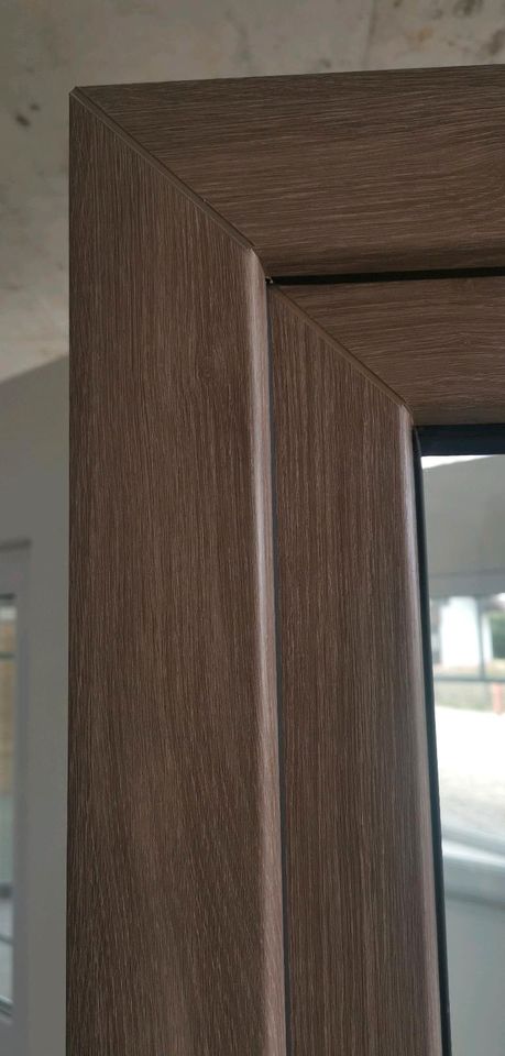NEU Kunststoff Fenster 870mm x 1210mm weiß, vintage oak in Schwabbruck