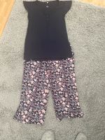 Pyjama, Dreiviertel Hose, T-Shirt kurzarm, blau-rosa, Größe M Bayern - Waldkirchen Vorschau