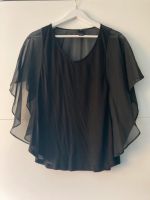 H&M Bluse, Shirt, schwarz, S, teilweise transparent Düsseldorf - Derendorf Vorschau