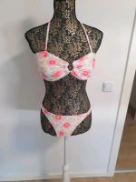 Sexy Bikini Weiß Rosa Blumen Neu Nordrhein-Westfalen - Neuss Vorschau