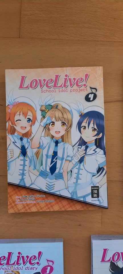 LoveLive Mangas 9 Stück School idol diary  projekt  Egmont Oda in Roetgen