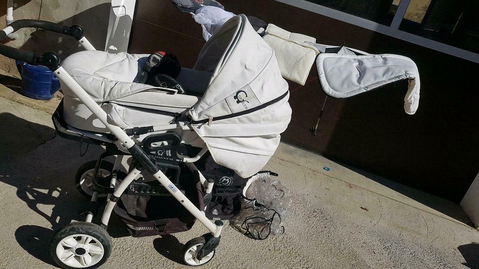 Gesslein f4 Kinderwagen kombikinderwagen buggy kunstleder Leder in Gerolzhofen