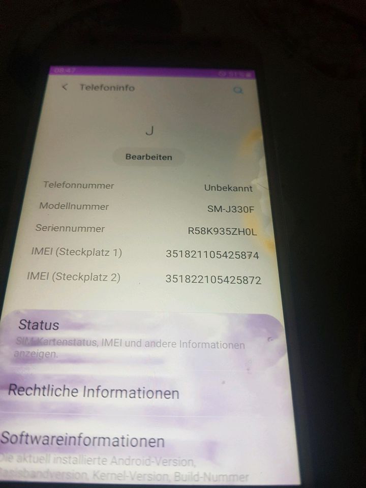 Samsung galaxi j3 in Peine