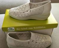 Finn Comfort Schuhe 5.5 38 weiß Leder neu w Halbschuhe Niedersachsen - Aurich Vorschau