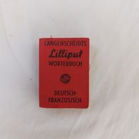 Wörterbuch Langenscheidts Lilliput Wörterbuch Deutsch-Französisch Berlin - Charlottenburg Vorschau