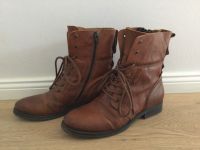 Stiefeletten Boots von Ca'Shott echt Leder braun 38 Schnürstiefel Schleswig-Holstein - Reinfeld Vorschau