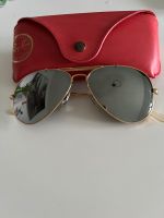 Sonnenbrille von Ray Ban Aviator Gold Niedersachsen - Großefehn Vorschau