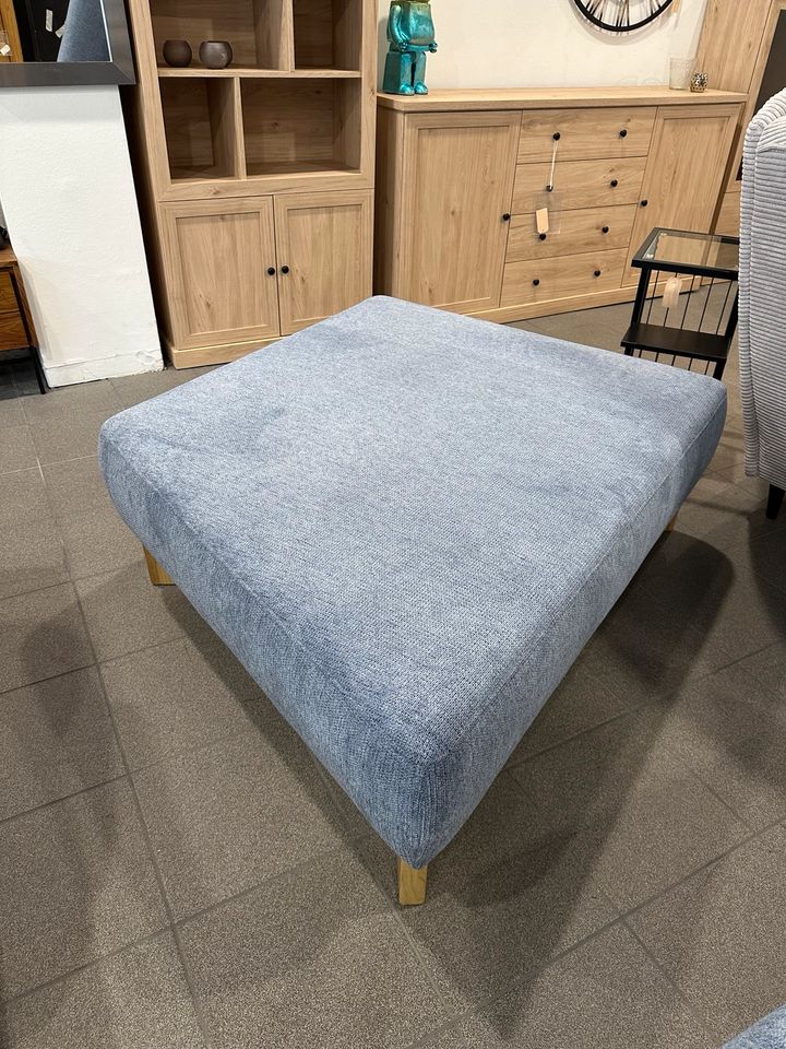 Design Modul Sofa Sessel blau mehrere Stellvarianten in Blomberg