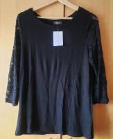 Bluse / Pullover schwarz Spitzenärmel / Gr. 38 S / festlich neu Bayern - Schiltberg Vorschau