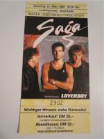 SAGA, Konzertkarte, Vintage, "wildest dream tour 1988" Rheinland-Pfalz - Worms Vorschau