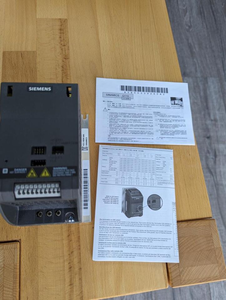 Siemens Frequenzumrichter 6SL3211-0AB12-5BA1 Sinamics G110 in Kirchheim Ufr