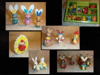 Ostern Deko Strauß Schmuck Figuren Hase Küken Eier Erzgebirge Bayern - Pegnitz Vorschau