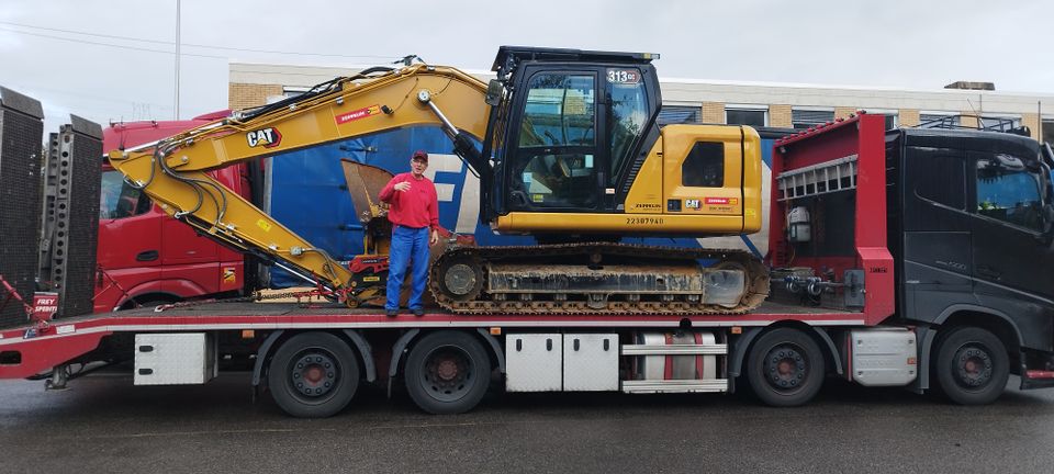 Transport von Baumaschinen bis 3,57 / Stapler bis 3,20 Meter Höhe in Ludwigshafen