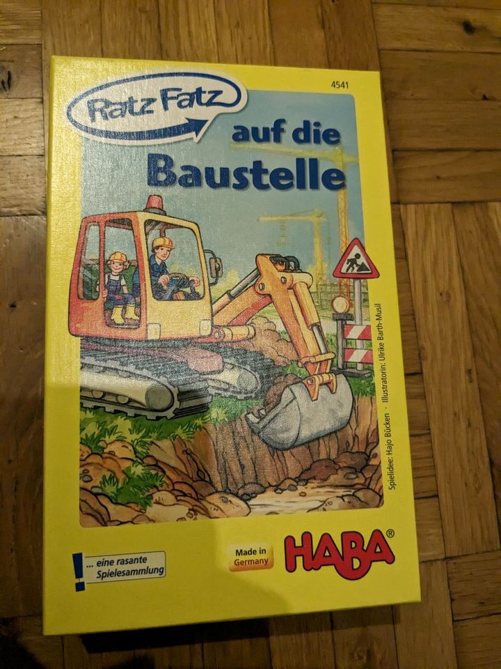 Ratz Fatz auf die Baustelle von Haba in Bad Zwesten