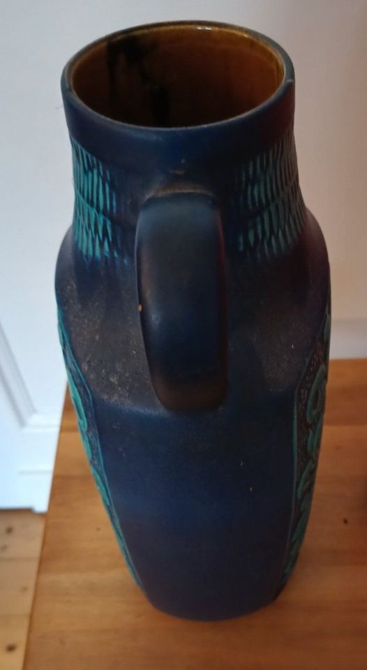 Bay Keramik 97-40 XL (Höhe 40 cm.) Relief Vase, Bodo Mans Design in Rheda-Wiedenbrück