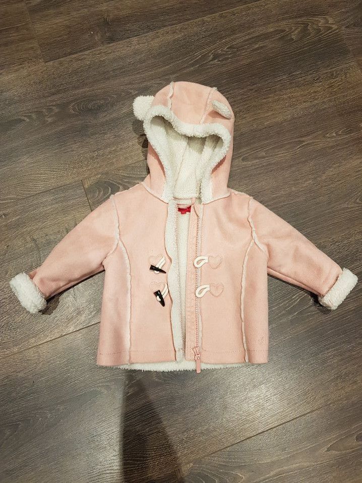 "Kunstleder"/Wildleder Jacke Warm Rosa von S.Oliver in Fellbach