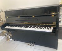 Klavier Eterna Yamaha schwarz Nordrhein-Westfalen - Heiligenhaus Vorschau