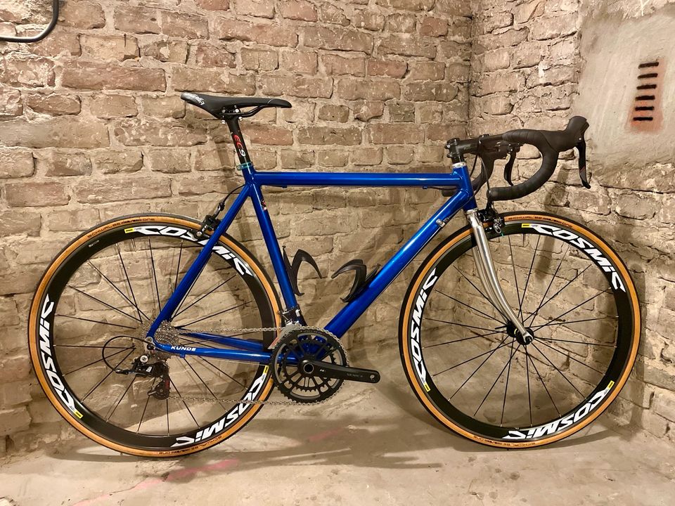 Rennrad Alu RH 56 Profishop Kunde blau 2x11 in Berlin