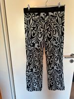 Cambio Hose schwarz türkis 44 XL weites Bein Stoffhose Ava Bayern - Willmering Vorschau