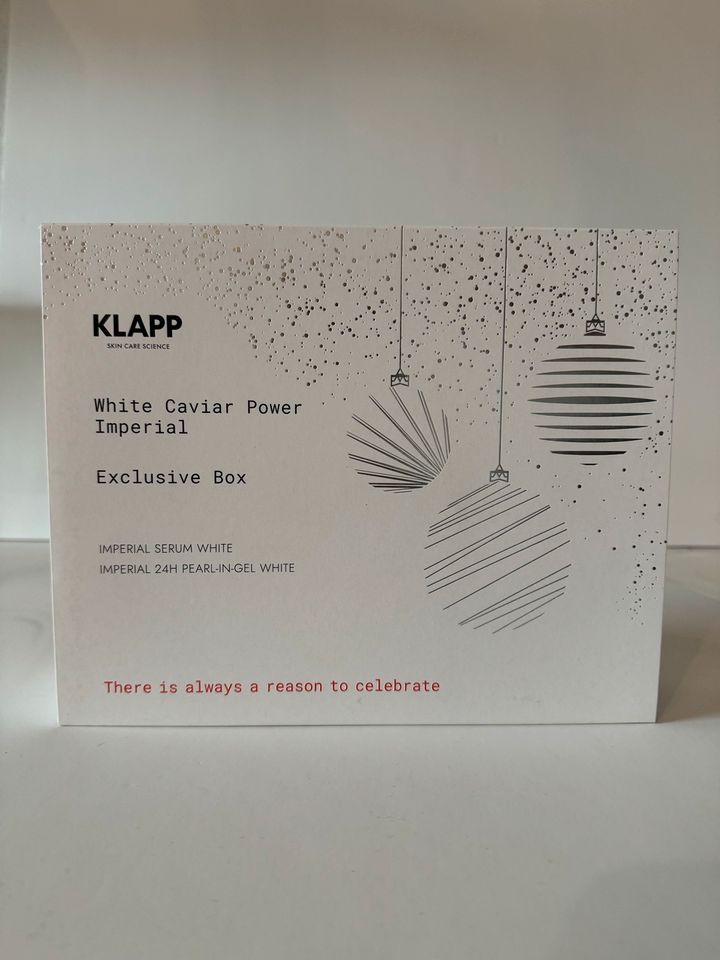 Klapp Cosmetics White Caviar Power Imperial Box Geschenkbox NEU in Fürstenfeldbruck