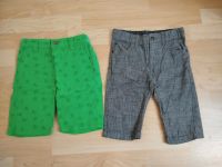 kurze Hosen, Shorts, grün + grau, Gr. 104, H&M, kik Brandenburg - Neuenhagen Vorschau