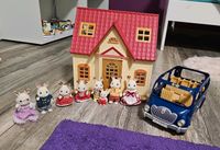 Sylvanian Families Haus mit Hasenfamilie und Auto Nordrhein-Westfalen - Spenge Vorschau