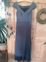 Schickes langes Kleid mit Plissee und Spitze Hochzeit Bayern - Bidingen Vorschau