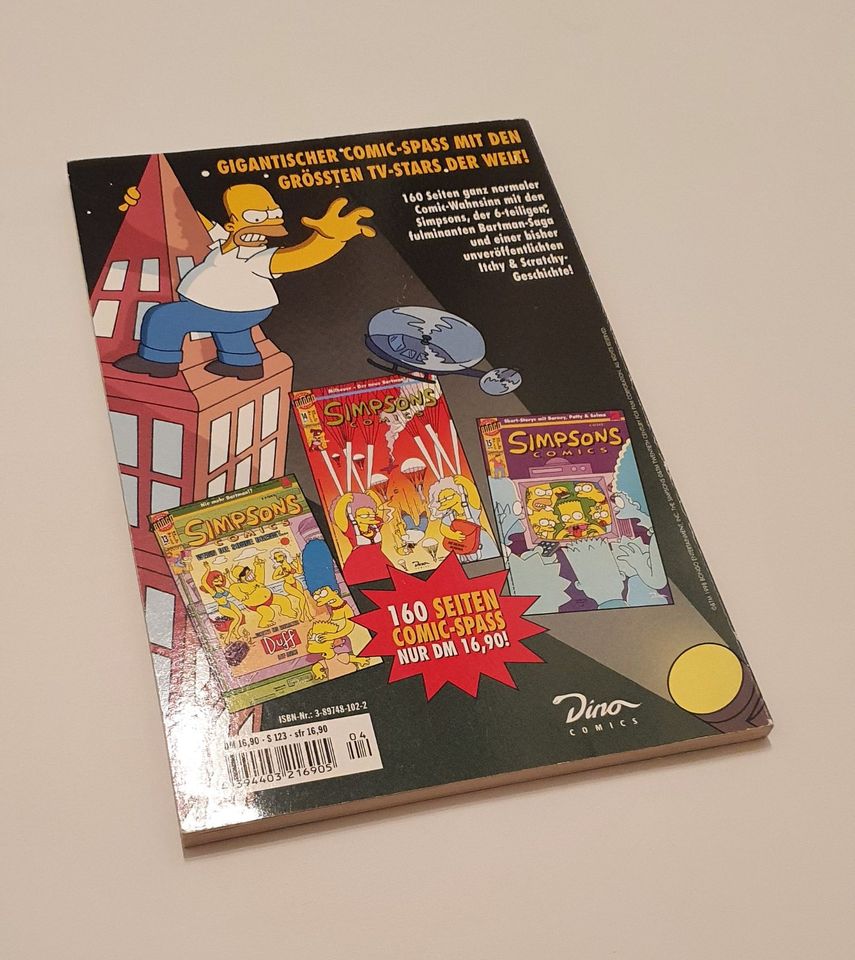 Simpson Comic "Simpsons schlagen zurück" Sonderband 4 Dino Comics in Dresden