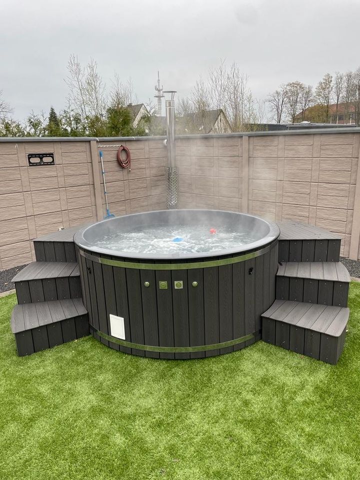 ❗️Angebot❗️Hot-Tub Badefass Sauna Garten Whirlpool Jakuzzi in Löhne