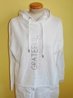 Hoodie weiß Orsay mit Kapuze Gr 36 wie neu Versand Frankfurt am Main - Nordend Vorschau