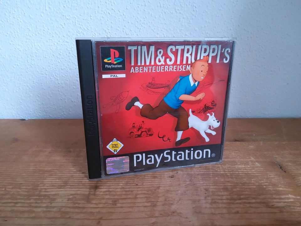 PS1,Tintin,Tim und Struppi,Rar,Sammler,Playstation, Retro,Herge in Augsburg